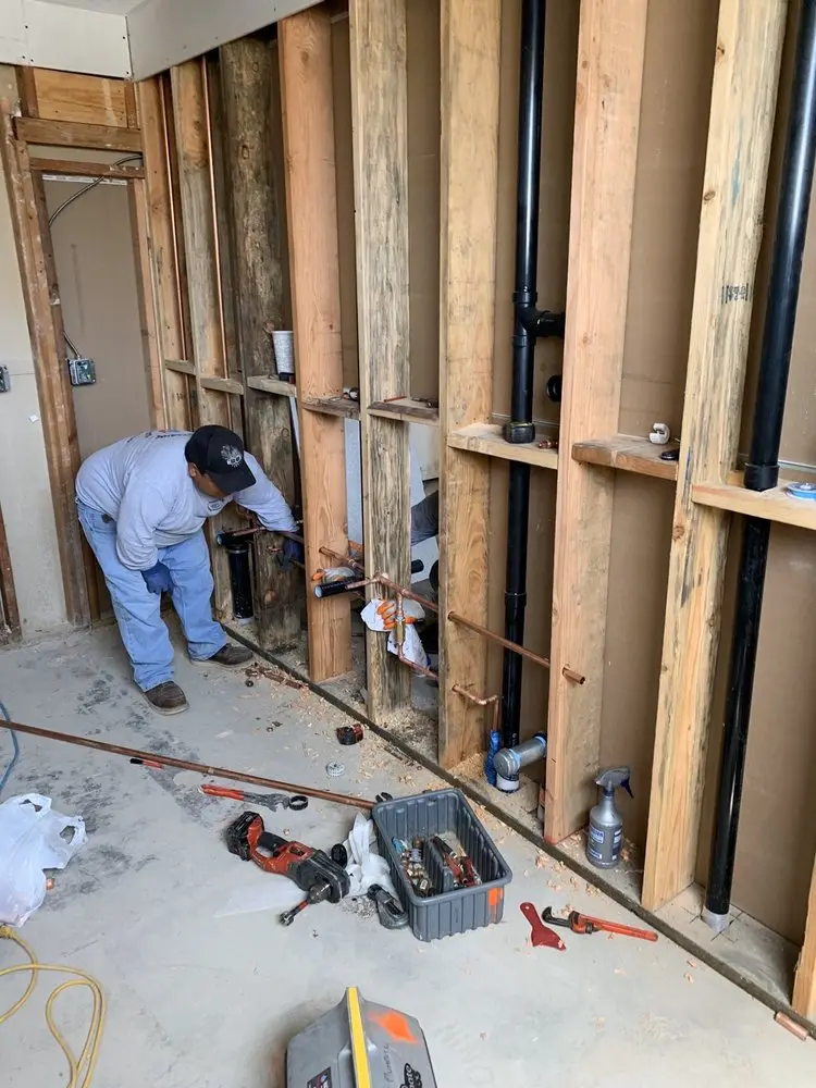 Commercial rough-in plumbing for Gas Line Repair in Northwest Aurora